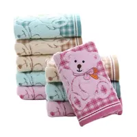 100% Cotton Face Towel Cloth Double Baby Cute Comfortable Soft Child Towel High Quality 1