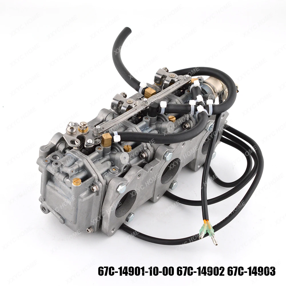 

67C-14901 67C-14902 67C-14903 Carburetor Assy 4T 40HP Outboard Engine