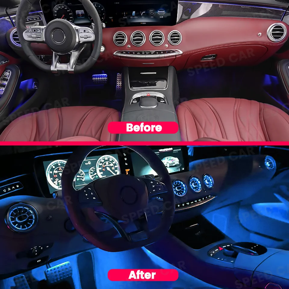 7/64 色のエアベントメルセデスベンツ S-COUPE W217 C217 2 ドア LED