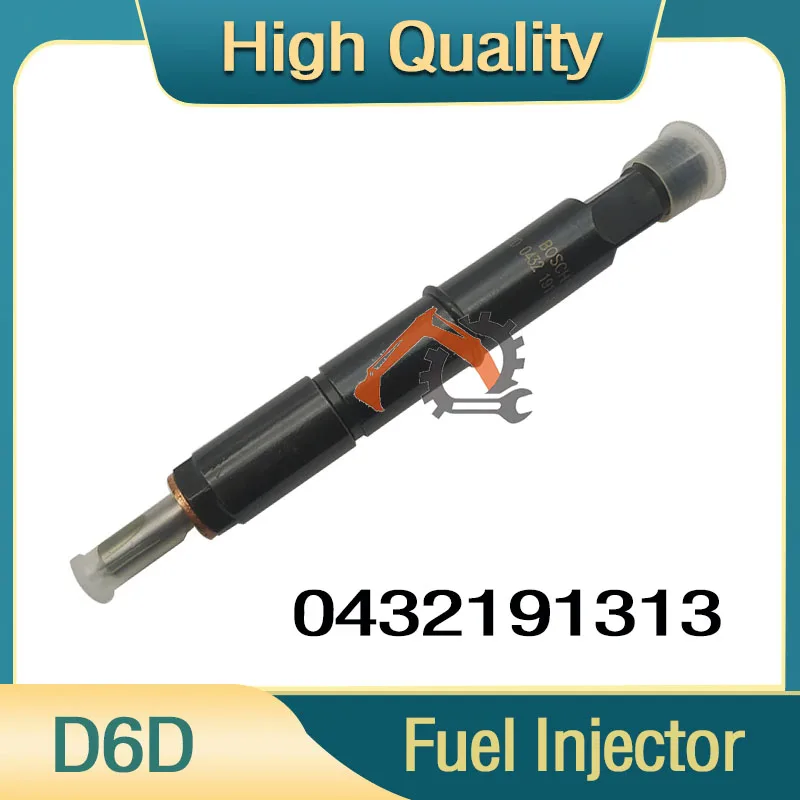 

D6D Fuel Injector 0432191313 for Deutz BF6M2012 EC160B EC210B EC240B Excavator Engine Diesel Nozzle