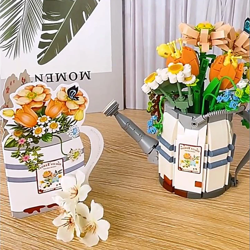 

973 шт., Детский конструктор «чайник»