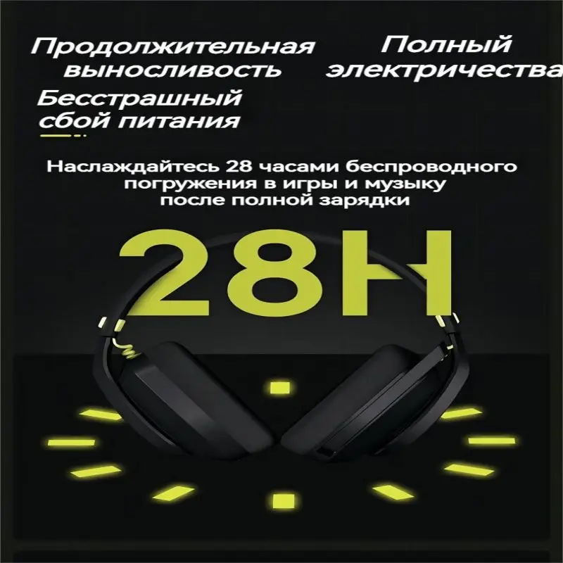 VGN wireless gaming headphones with microphone, radio channel