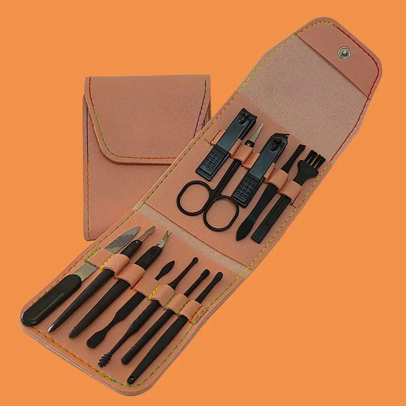 Kit De Poinçons Creux 13 En 1 – Pour Cuir, Caoutchouc, Joints – Avec Boîte De Rangement – WUPYI, Acier Bleu/noir