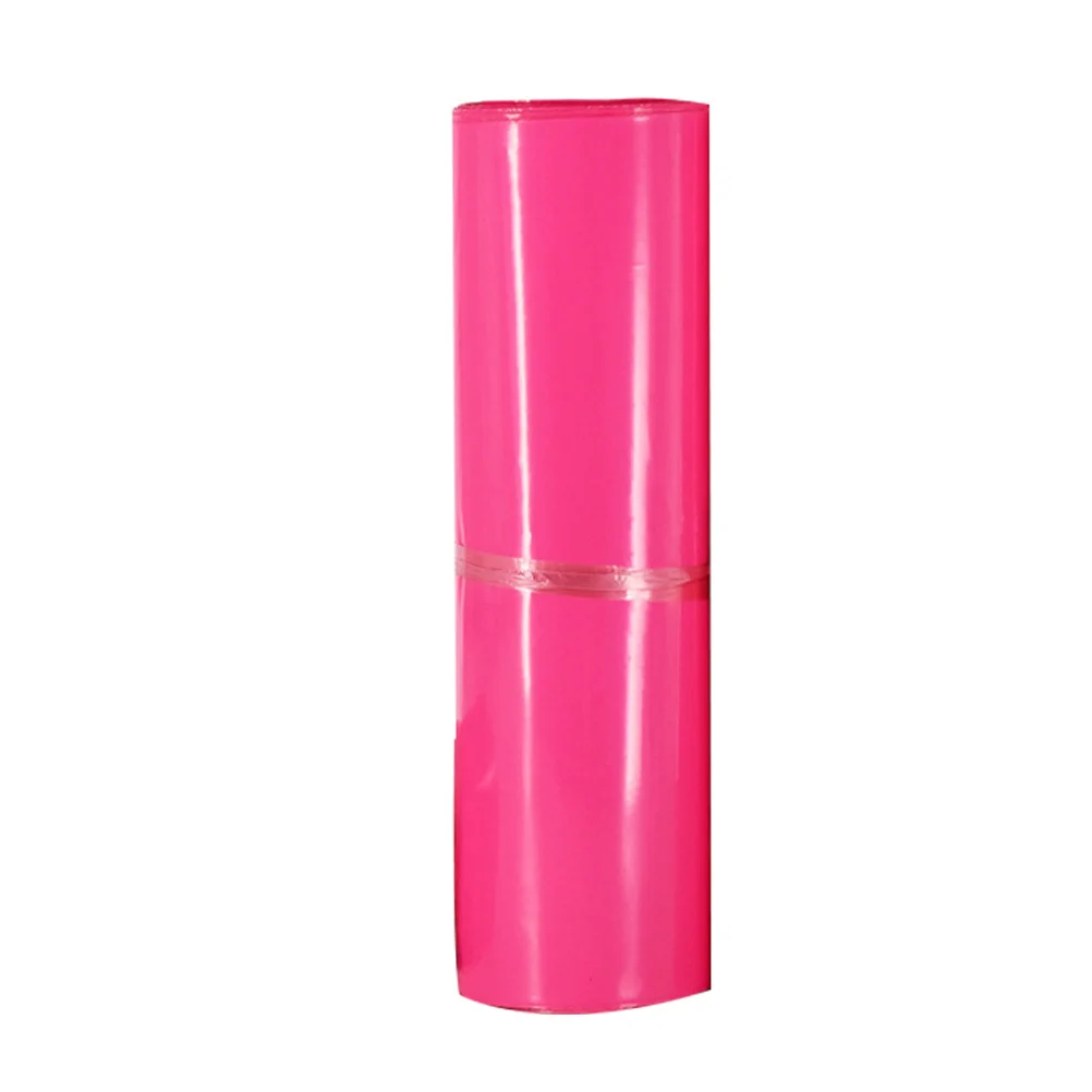 

100pcs Thickened Express Pouch Waterproof Package Bag Storage Container (Pink)