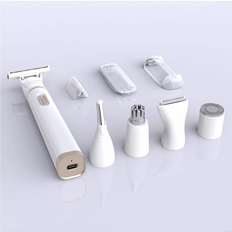 T shaped Electric Shavers Body Pubic Hair Trimmer Womens Razor Epilator
