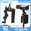 Nanlite BT-BG-PB Power Bank Battery Grip for FC-60B and FC-120B Support Handheld or with the Light Frame Installation 1