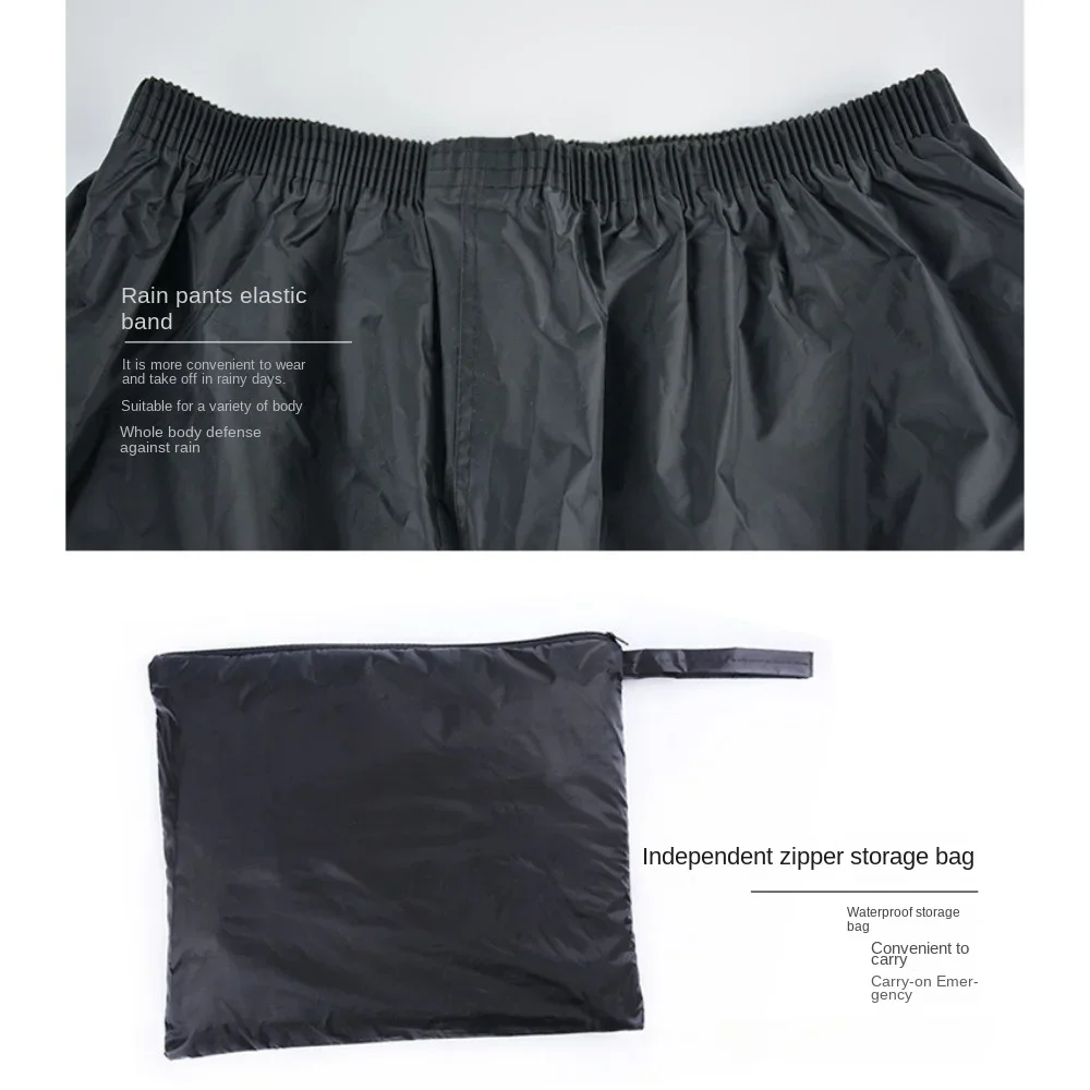 Regenmantel- und Regenhosen-Set – Ganzkörperschutz bei Regenwetter, geeignet für E-Bikes und Motorräder_voghion.com