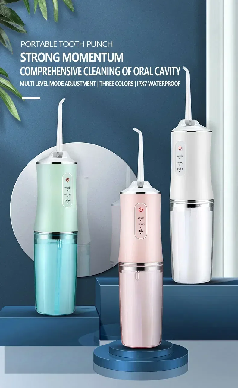 Irrigador Oral Limpieza Dental Profunda: ¡El Secreto para una Sonrisa Radiante!