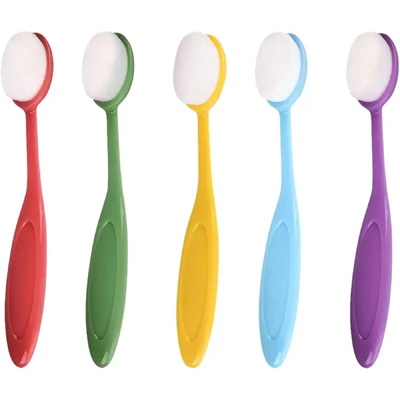5Pcs-Colorful-Blending-Brush-Stencil-Brush-Ink-Blender-Brush-Dyes ...
