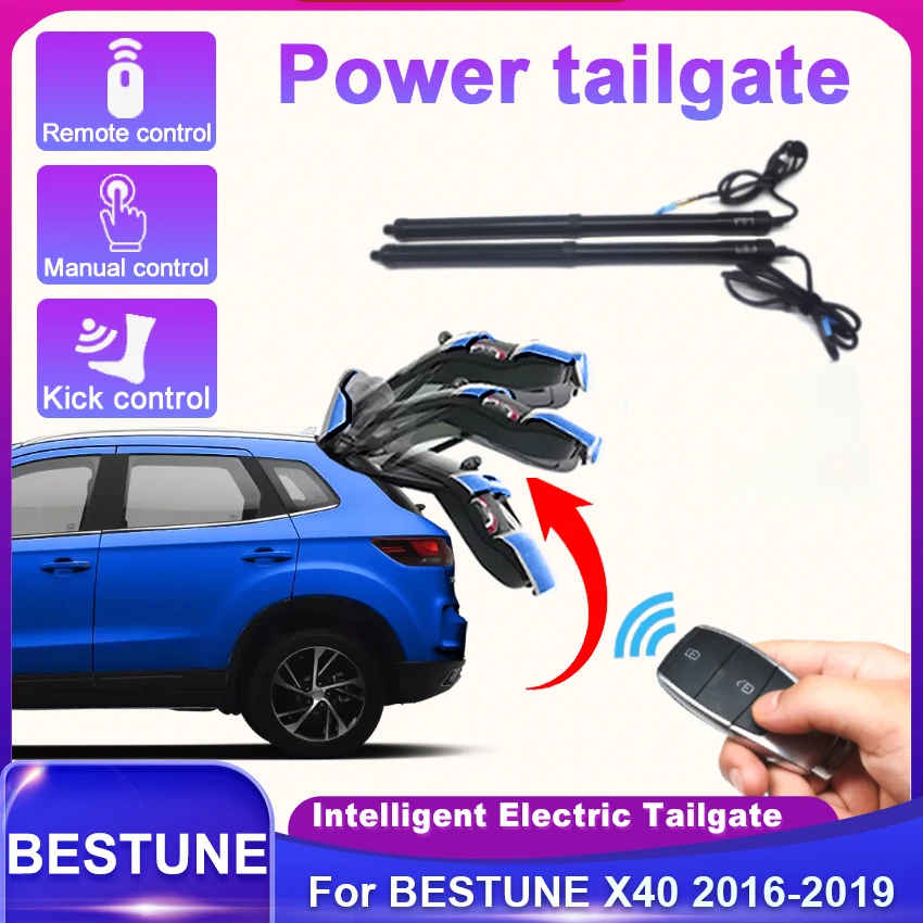 

For BESTUNE X40 2016-2019 control of the trunk electric tailgate car lift auto automatic trunk opening drift drive kit sensor