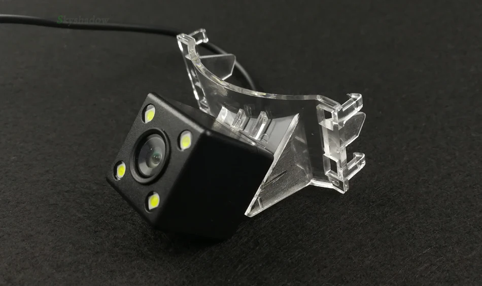 HD 무선 자동차 CCD 후면 카메라 Fisheye 8 12 led 다이나믹 나이트 비전 브래킷 Mazda CX-9 2007 - 2011 2012 2013 2014 Mazda 5