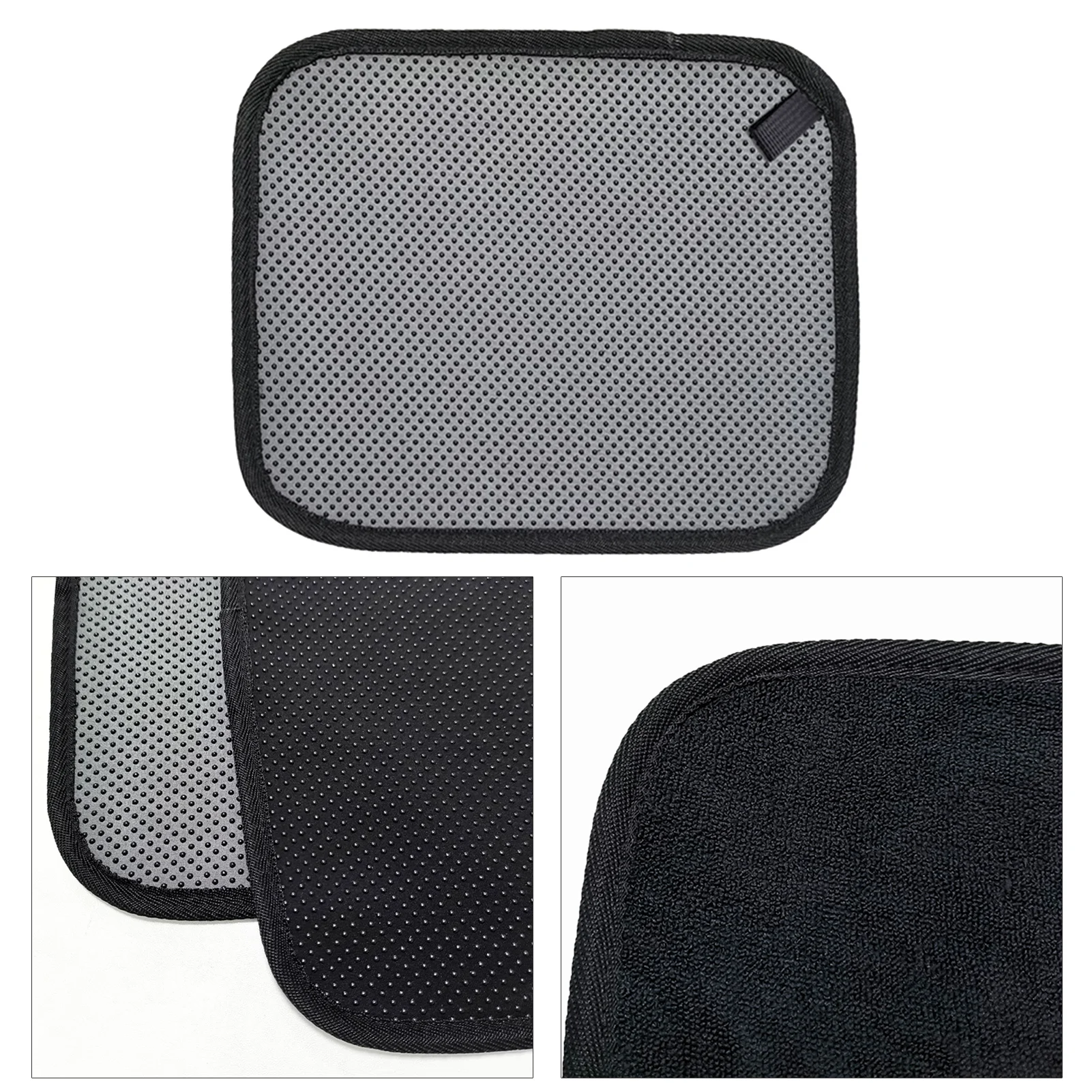 Microfiber Bowling Cleaning Towel Bowling Ball Towel Shammy Pad With EZ Grip Non-Slip Ball Shammy Pad For Cleani