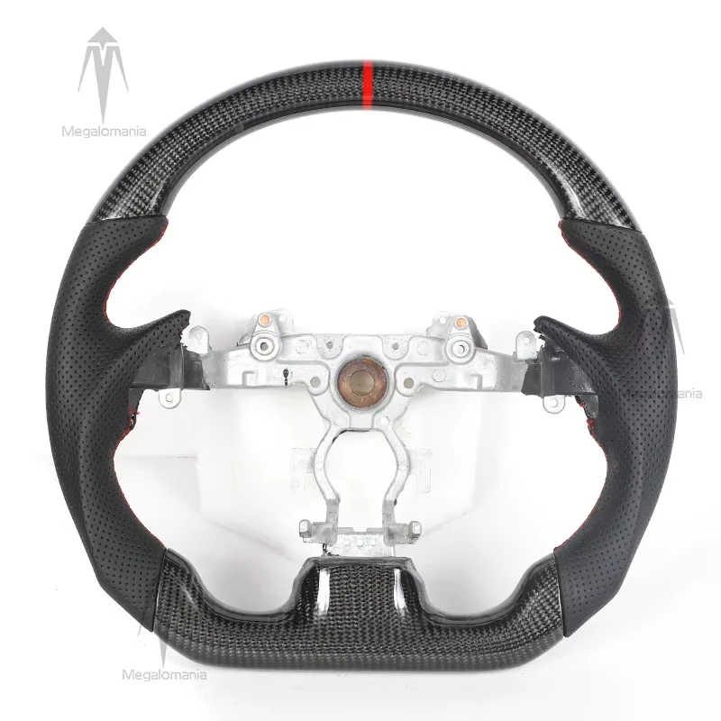 인피니티 G25 G37 G35 2007-2013 G37x 쿠페 세단 Q60 QX50 2015 Q40 카본 파이버 스티어링 휠 호환