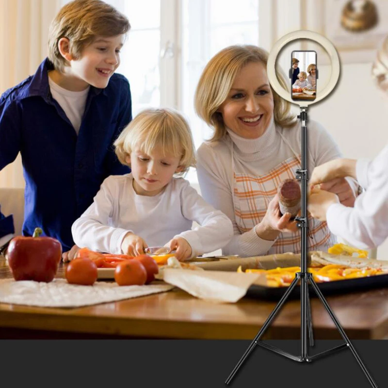 Light Stand Photography Portable Tripod 1/4 Screw Softbox LED Ring Light Phone Camera Laser Level Projector foldable tripod camera tripod light stand