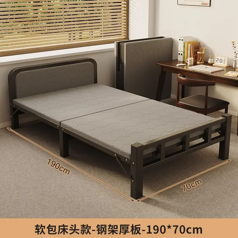thumbnail image 1 of AOLIVIYA Cama plegable individual, cama pequeña portátil para Hospital, oficina, descanso para siesta, dormitorio, hogar, Simple B16854, 1 of 4