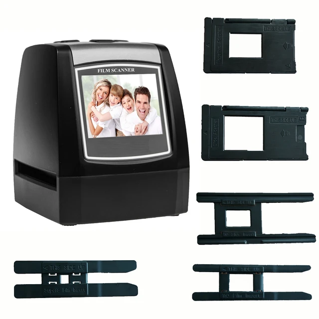 Kodak Slide N SCAN Film and Slide Scanner with Large 5” LCD Screen, Convert  Color & B&W Negatives & Slides 35mm, 126, 110 Film Negatives & Slides to