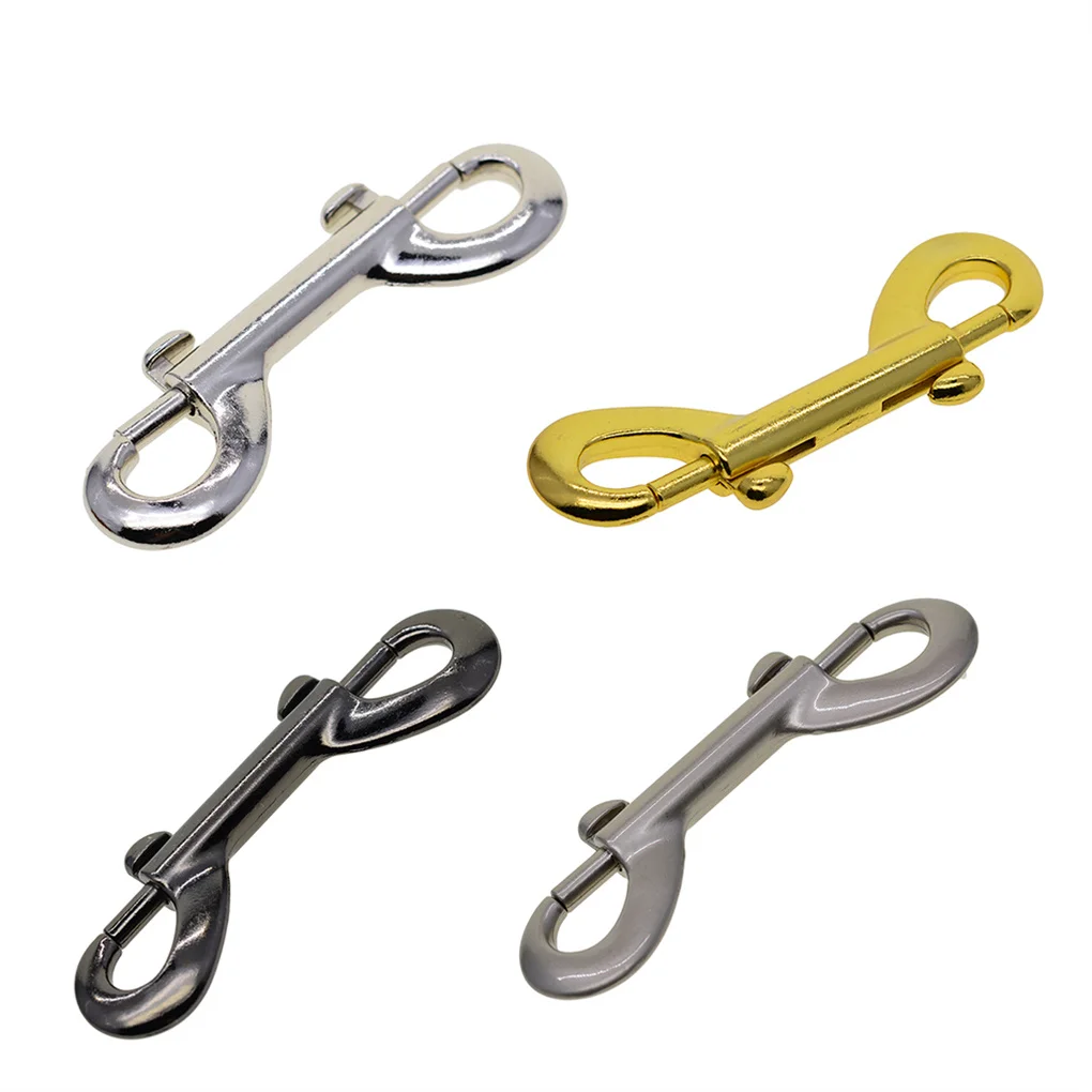 Heavy Duty Double Ended Bolt Snap Buckle for Dog Leash - Durable Metal Clip  for Secure Attachment