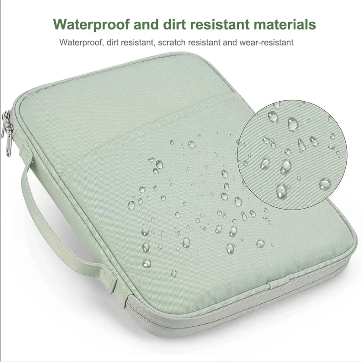 Borsa Porta Tablet Impermeabile In Similpelle 12,1 Pollici Per Xiaomi Pad Pro / Poco Pad – Antiurto, Leggera, Cerniera Liscia