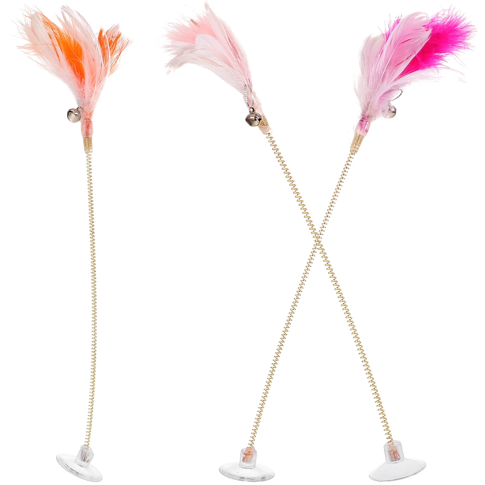 

3 Pcs Cat Teaser Cat+toys Stick Interactive Wand For Indoor Cats Exercise