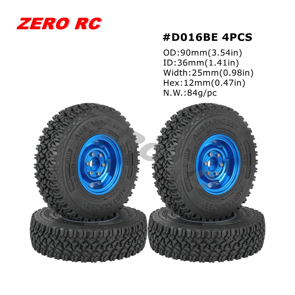 TIKATARER Ruota Beadlock RC, 4 Pezzi Cerchio Ruota RC da 1,55 Pollici Cerchio Ruota RC Beadlock Ruota Auto RC Mozzi Ruota RC Universali per Crawler Axial AX90069 per TF2 CC01 LC70 D90