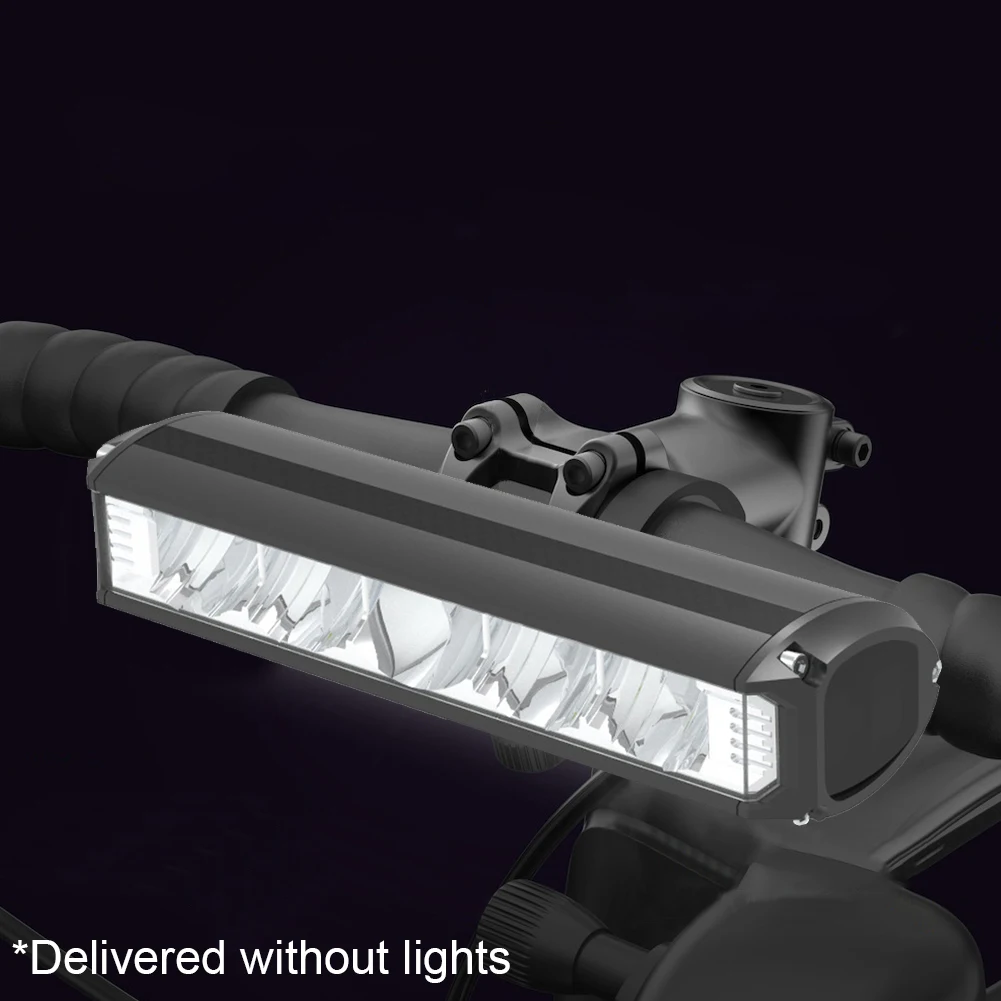 Bicycle Light Front Bracket Aluminum Alloy Cycling Lamp Base Lightweight Bike Lamp Support Rack Portable Bicycle Accessories