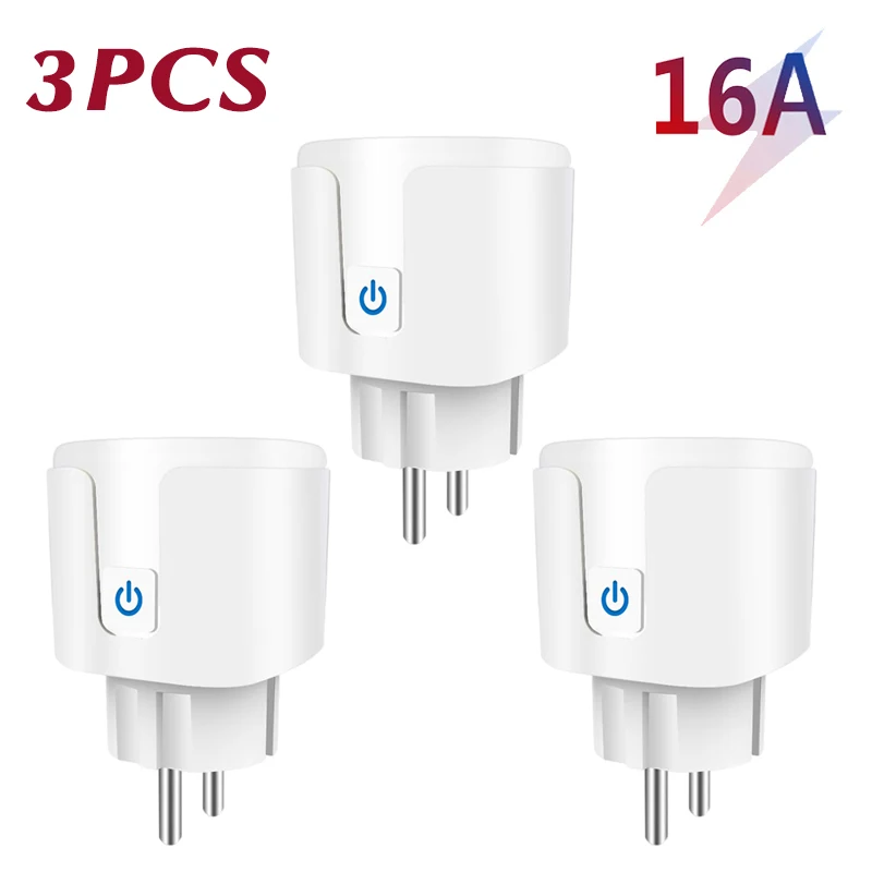 ATMOSS Smart WIFI 16A socket plug Alexa