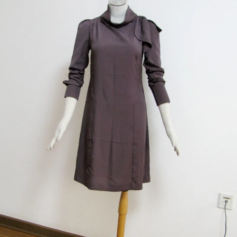 

Vintage Long-sleeved Dress for Women 2024