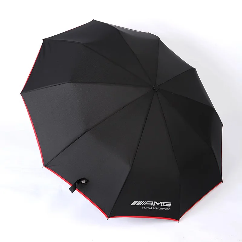 For Mercedes Benz AMG W203 W206 W220 W205 W211 W212 10 Bone Rain protection Windproof anti-UV Fully Automatic Large Umbrella