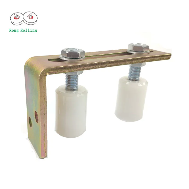 Nylon Sliding Door Nylon Roller Support Limitador de Porta Rolo de Apoio de Plástico Acessórios de Porta