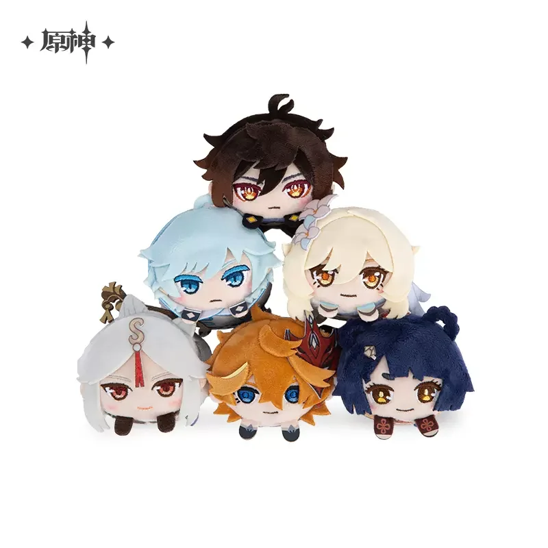 

Sunsyea Genshin Impact официальный Merch miHoYo оригинальная Подлинная Liyue тематическая серия подвеска плюшевая кукла Zhongli tataglia