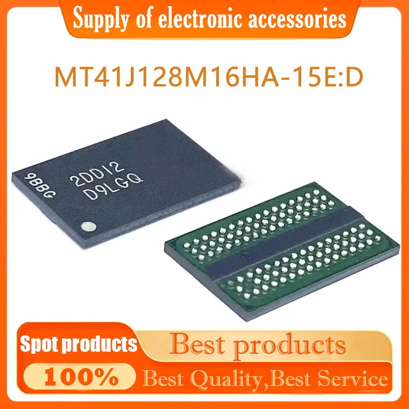 

Original genuine MT41J128M16HA-15E:D silk screen D9LGQ BGA-96 memory flash