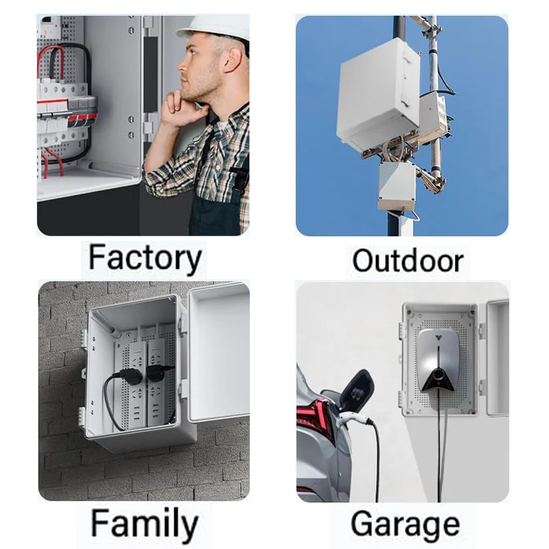 Otdorpatio ジャンクションボックス ヒンジ付きクリアカバー IP67防水 ABSプロジェクトボックス NPT1/4インチケ ABS  ジャンクションボックス IP66 ABS PC ヒンジ付きプラスチックエンクロージャ 電源電気接続ボックス 屋外用プラスチックボック ジャンクションボックス IP66 ABS PC ヒンジ付きプラスチックエンクロージャ 電源電気接続ボックス 屋外用プラスチックボック