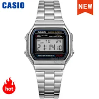 Casio montre argent montre hommes ensemble marque de luxe LED numérique étanche Quartz hommes montre Sport militaire montre-bracelet relogio masculi 2