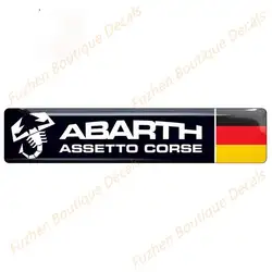 Fuzhen Boutique Decals Exterior Accessories for Abarth Sign Creative Car Sticker DIY Vinyl Car Wrap Waterproof  Camper Decal