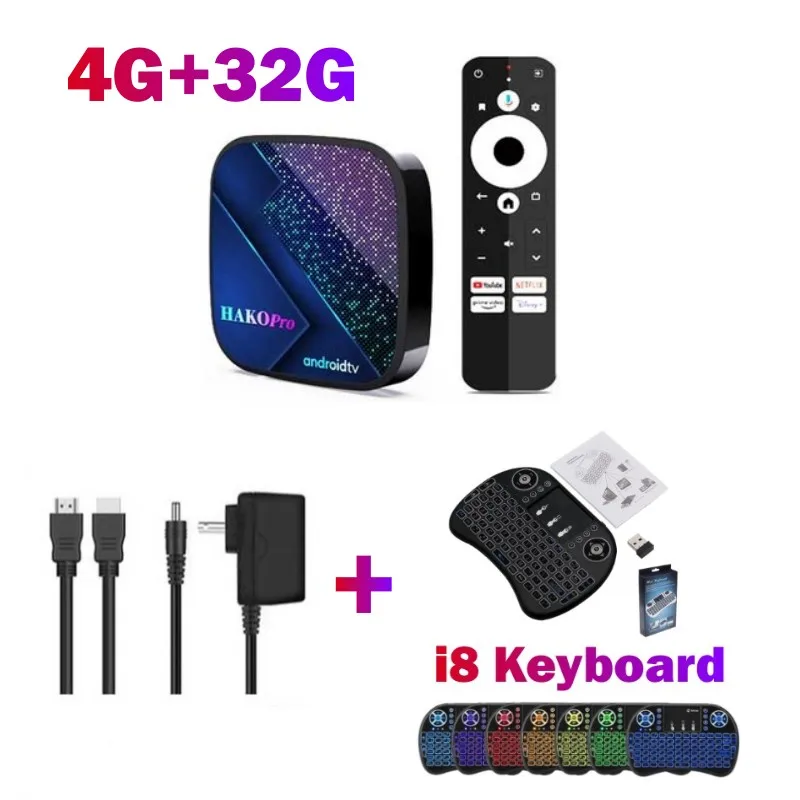 Hako pro 4gb 64gb amlogic s905y4-b google certified android 11 4k tv box  €89,95 №4718679 in Limassol - Tv box, sticks - sell, buy, ads on  bazaraki.com