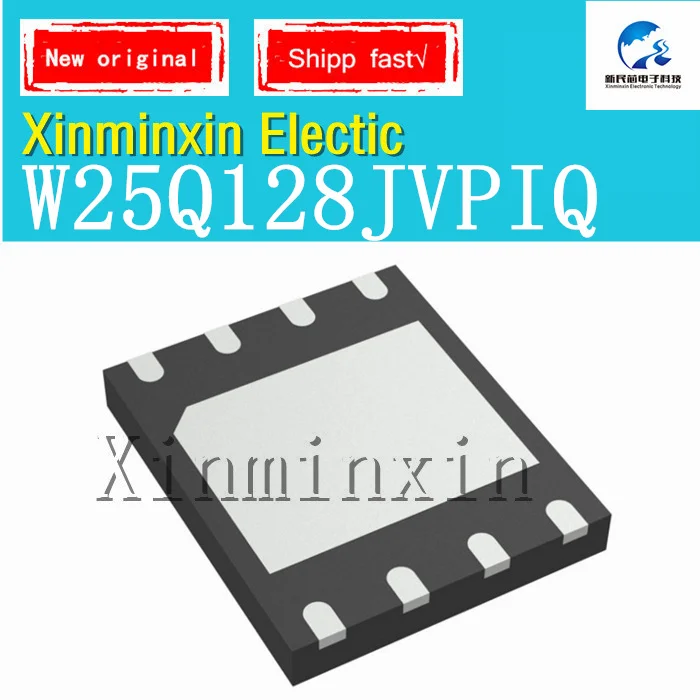 

1PCS/LOT W25Q128JVPIQ 25Q128JVPIQ WSON-8 WSON8 SMD IC Chip 100% New Original In Stock