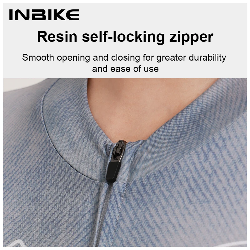 INBIKE Women's Cycling Jersey Spring Summer Long Sleeve Breathable Biking Clothing Shirts Quick-Dry Road Bike Tops with Pockets