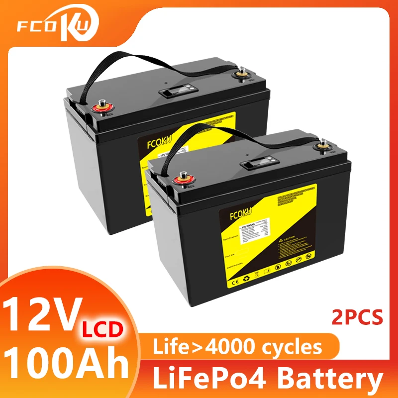 

New 12V LiFePo4 Battery Pack,For Medical Instruments,Ect Electric Tools 12V 100Ah Rechargeable Lithium Iron Phosphate Battery