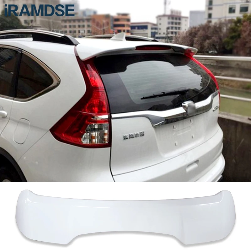 Spoiler For Honda CRV CRV 2012 2016 Rear Trunk Lid Spoiler ABS Material rear wing spoiler