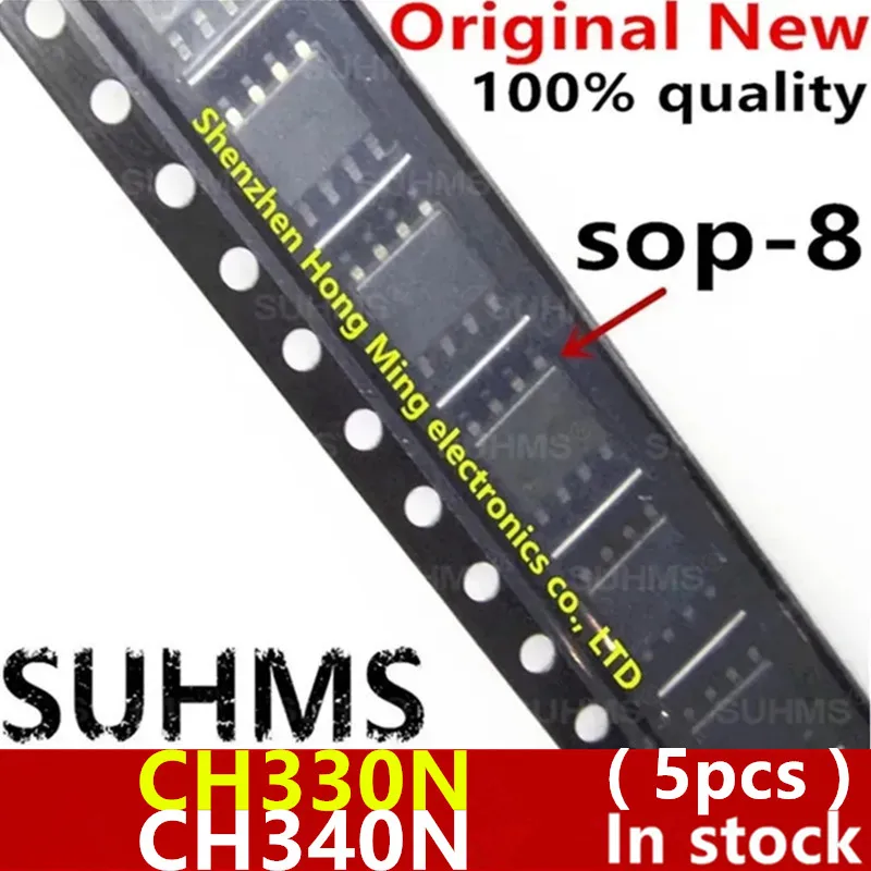 

(5piece)100% New CH330N CH340N sop-8 Chipset