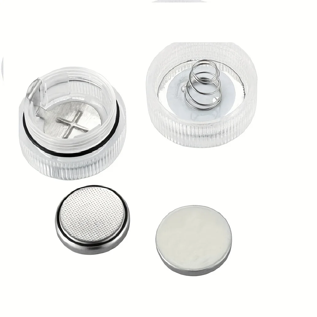 Description Picture 2 of item1 Mini Diving LED Light and Remote Small Underwater Tea Light Candle Waterproof RGB Multi-color Flameless Accent Light Battery