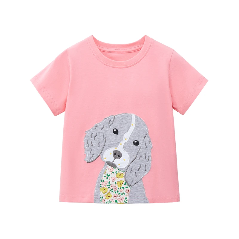 Little maven 2024 Cotton T-shirt Short Sleeves Summer Clothes with Little Bees Lovely for Baby Girls Kids 2 to 7 year 6