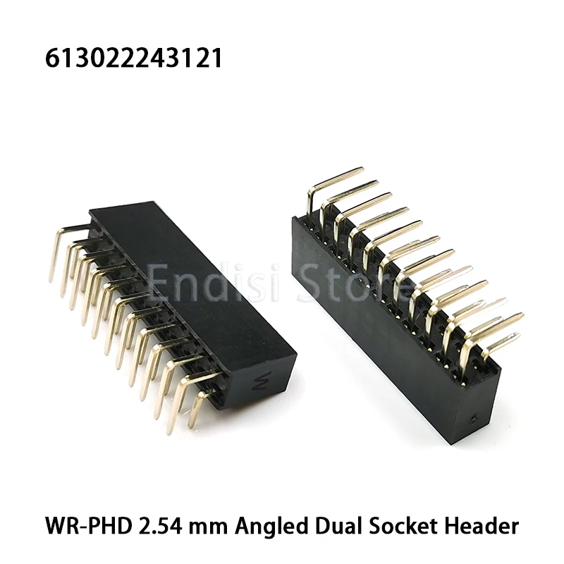 

613022243121 22Pin 2row Pitch 2.54mm WR-PHD Angle dual socket head connector