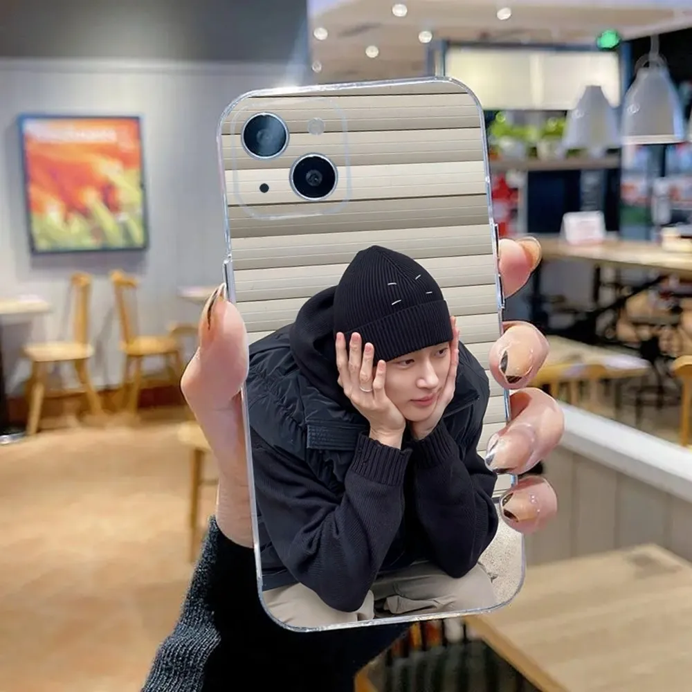 ビョンウソク BYEON WOO SEOK IPHONE15PROMAXケース Actor B-Byeon Woo Seok Phone Case For iPhone15,14,13,12 Mini