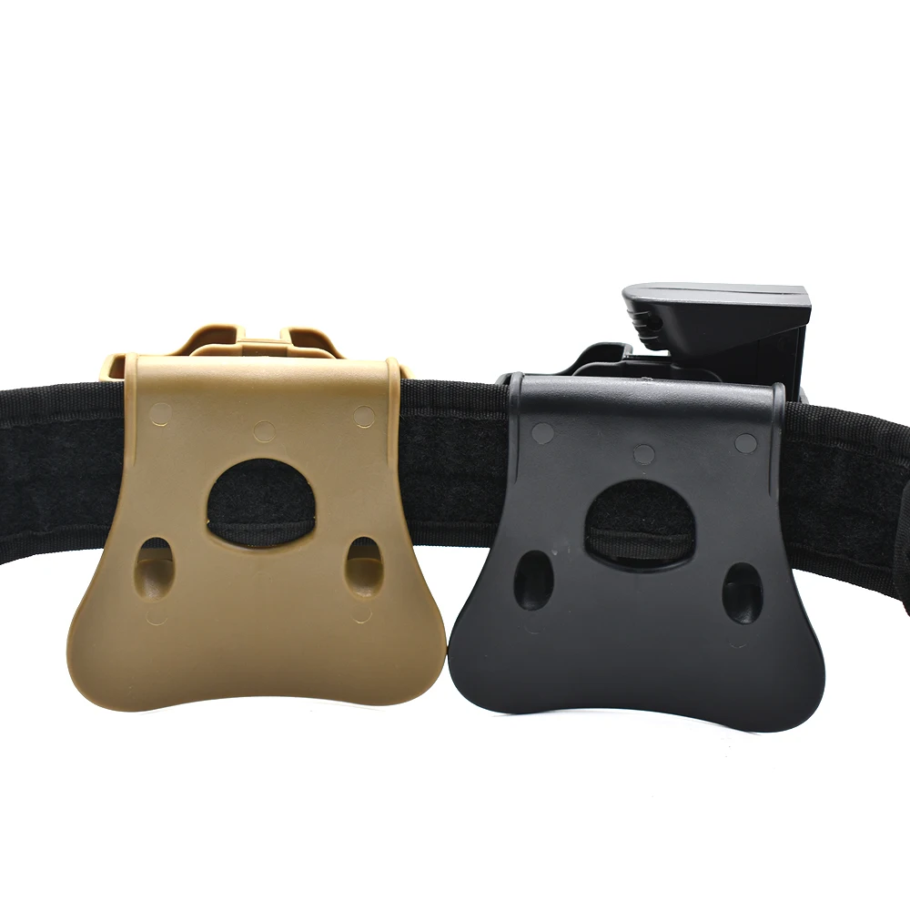 Universal Double Magazine Pouch 9mm .40 Double Stack Mag Holder Dual Stack Mag Holster for G17 S&W M9