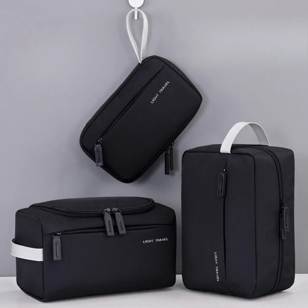 3-in-1 Travel Toiletry Bag for Men Oxford Toiletry Organizer Dopp Kit Water-resistant Shaving Bag Cosmetic Bag Makeup Organizer
