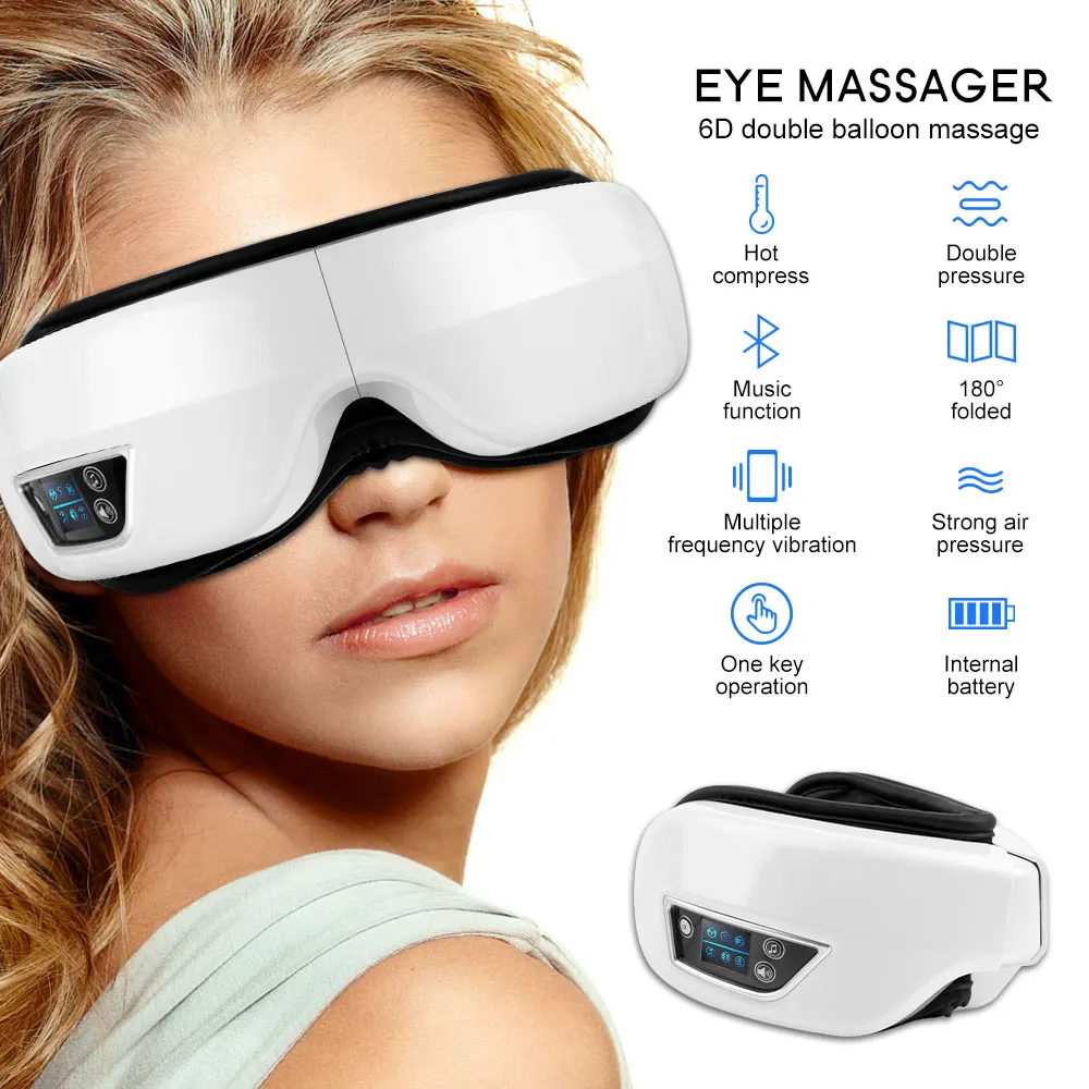 Elétrica LED Eye Massager, Massagem Anti-Rugas, Anti