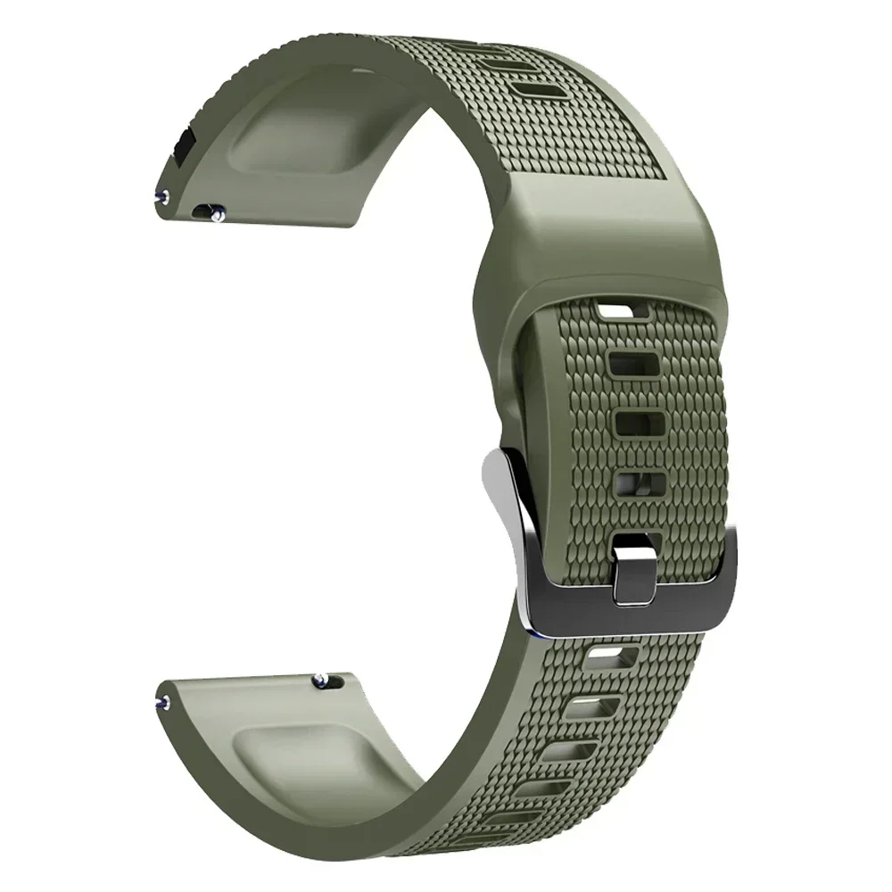 22mm Premium Silicone Strap - Sport Band Replacement Bracelet