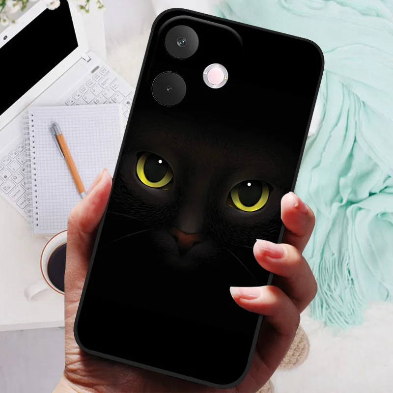 Enhanced Soft TPU Silicone Shockproof Phone Case with Cute Design - Bumper Protection Cover