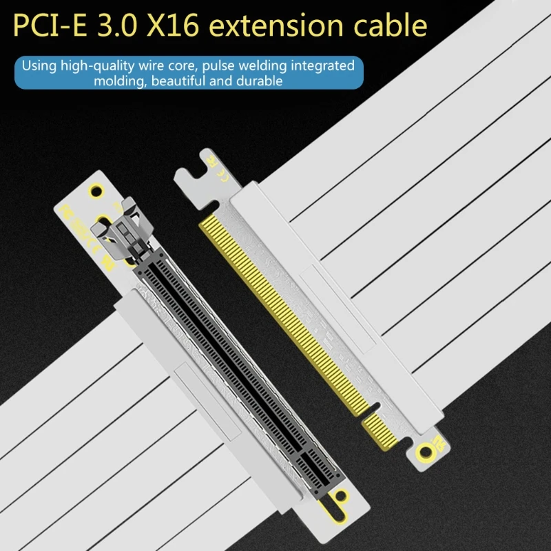 Câble D'Extension PCIE 3.0 16x LINKUP 20cm - Haute Vitesse, Blindé - Pour Montage GPU Vertical Ou Extension